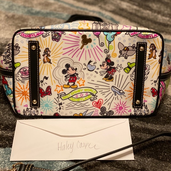 Disney Dooney and Bourke Nylon Sketch Satchel - Picture 4 of 7